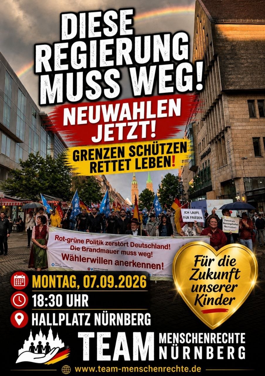 Montagsdemo Hallplatz